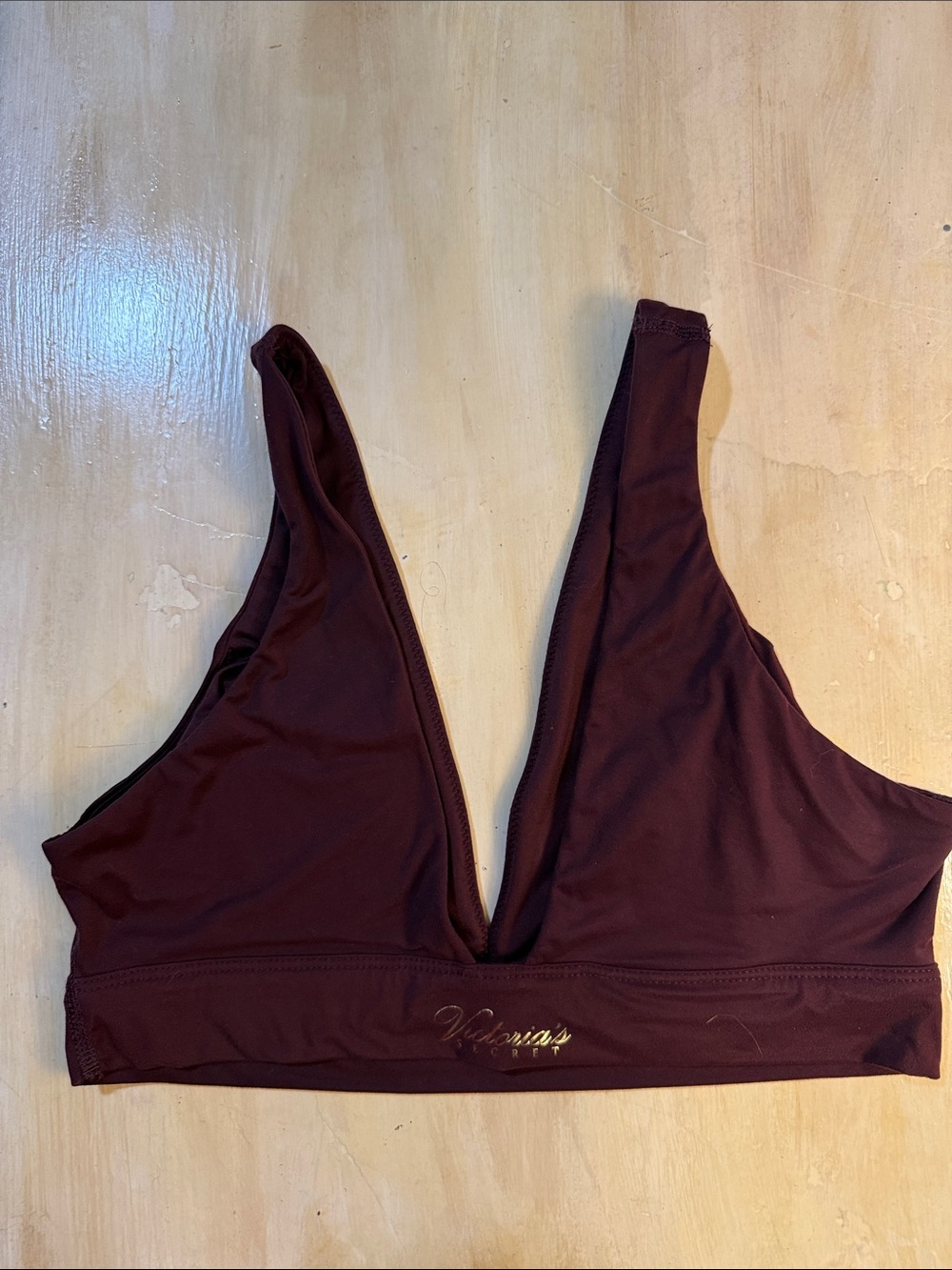 Victoria's Secret Deep Plum Plunge Bralette